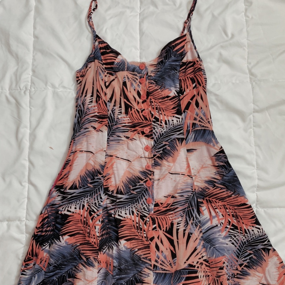 FOLDED & HUNG Hawaiian Print Dress
